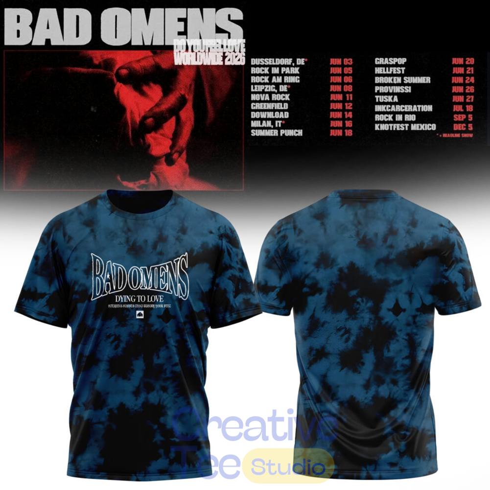 Bad Omens Do You Feel Love Worldwide 2026 Tour T-Shirt