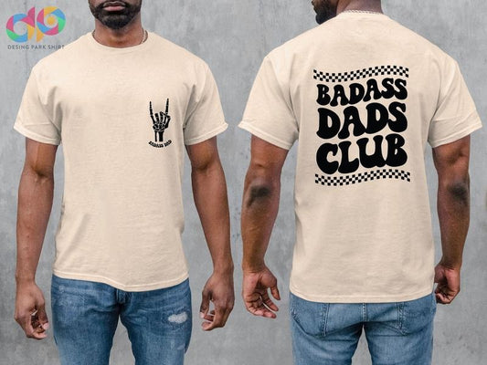 Badass Dads Club Shirt, Badass Dad Tshirt, Dad Skeleton Hand Shirt, Trendy Dad Shirt, Cool Dad Shirt, Cool Dads Club Sweatshirt, Fathers Day Gift From Son, Dad Birthday Gift