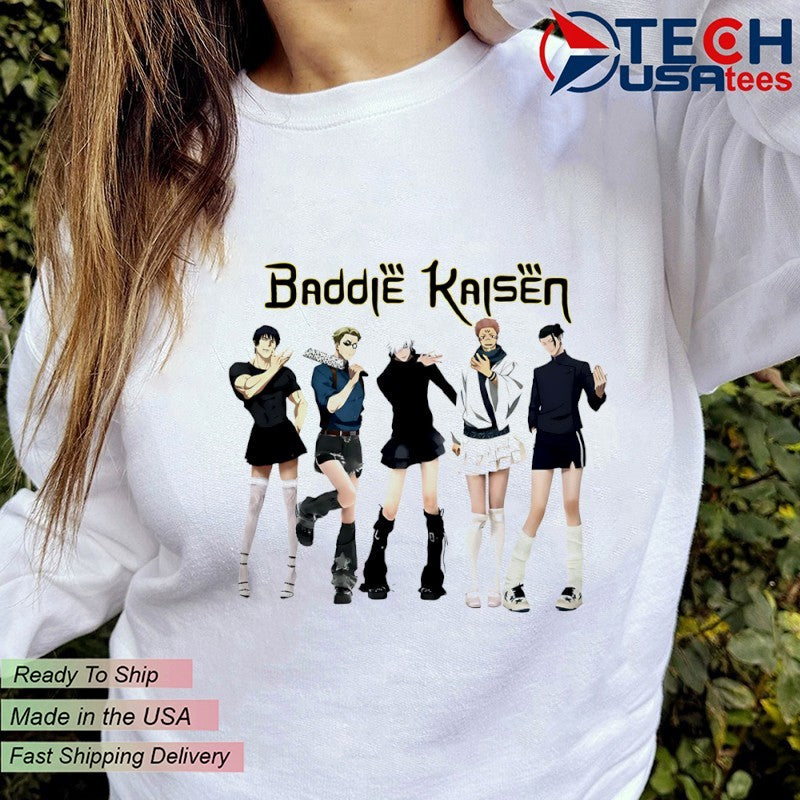 Baddie Kaisen anime shirt