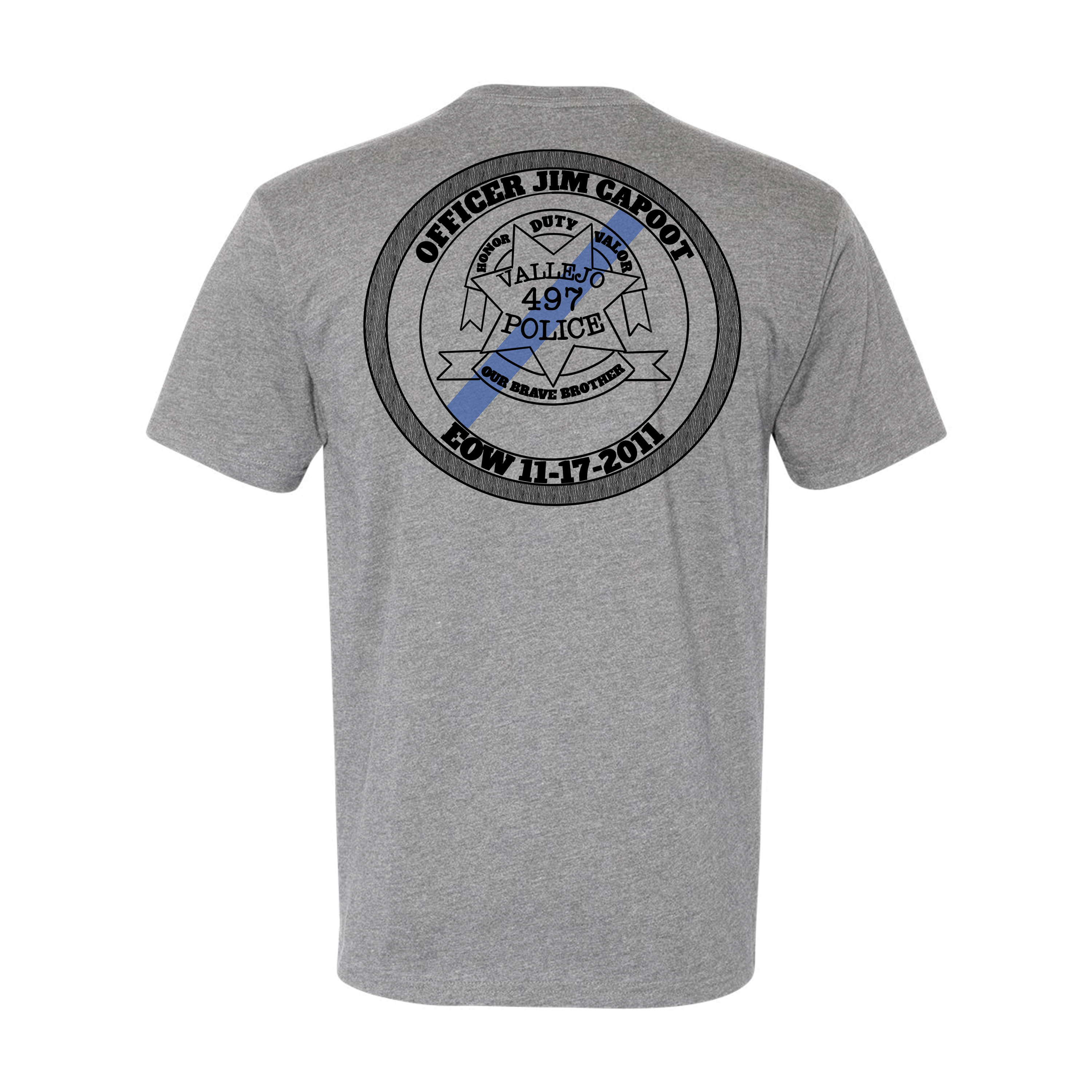 Badge Tee Hoodie, Sweatshirt | CoreVibeTees.com (Image 3)