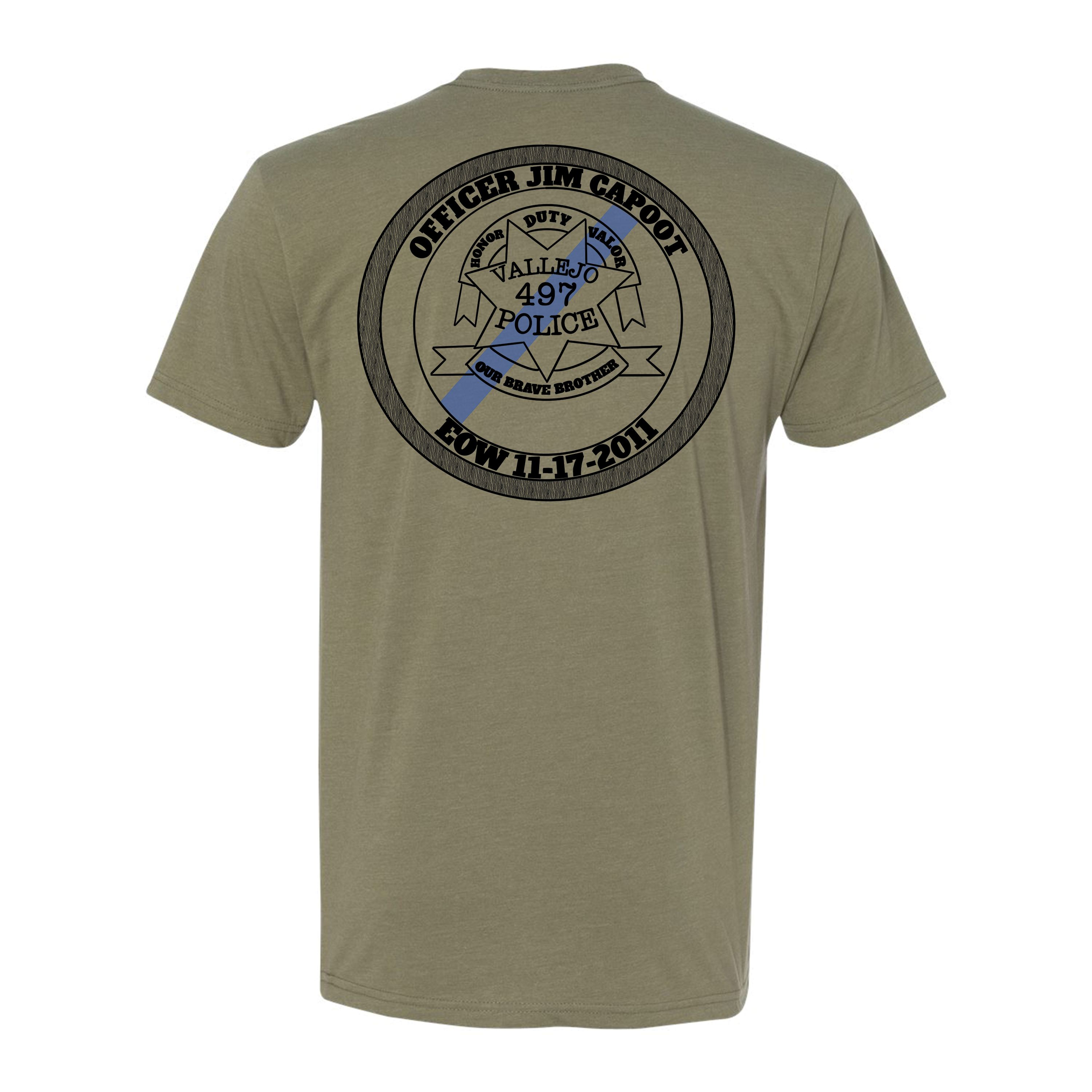 Badge Tee Hoodie, Sweatshirt | CoreVibeTees.com (Image 4)