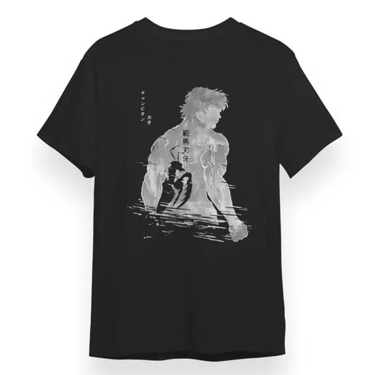 Baki Demonic Mantis T-shirt, Demonic Mantis Baki Shirt, Baki Anime Tee, Demonic Mantis Graphic Tee, Baki Manga Merchandise, Gift Love, Gift For Him, Gift For Her Menswear Top Underwear Tshirt