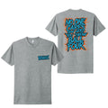 BatWrapz "Ball 4" Adult Tee - Heather Gray Hoodie, Sweatshirt | CoreVibeTees.com (Image 1)