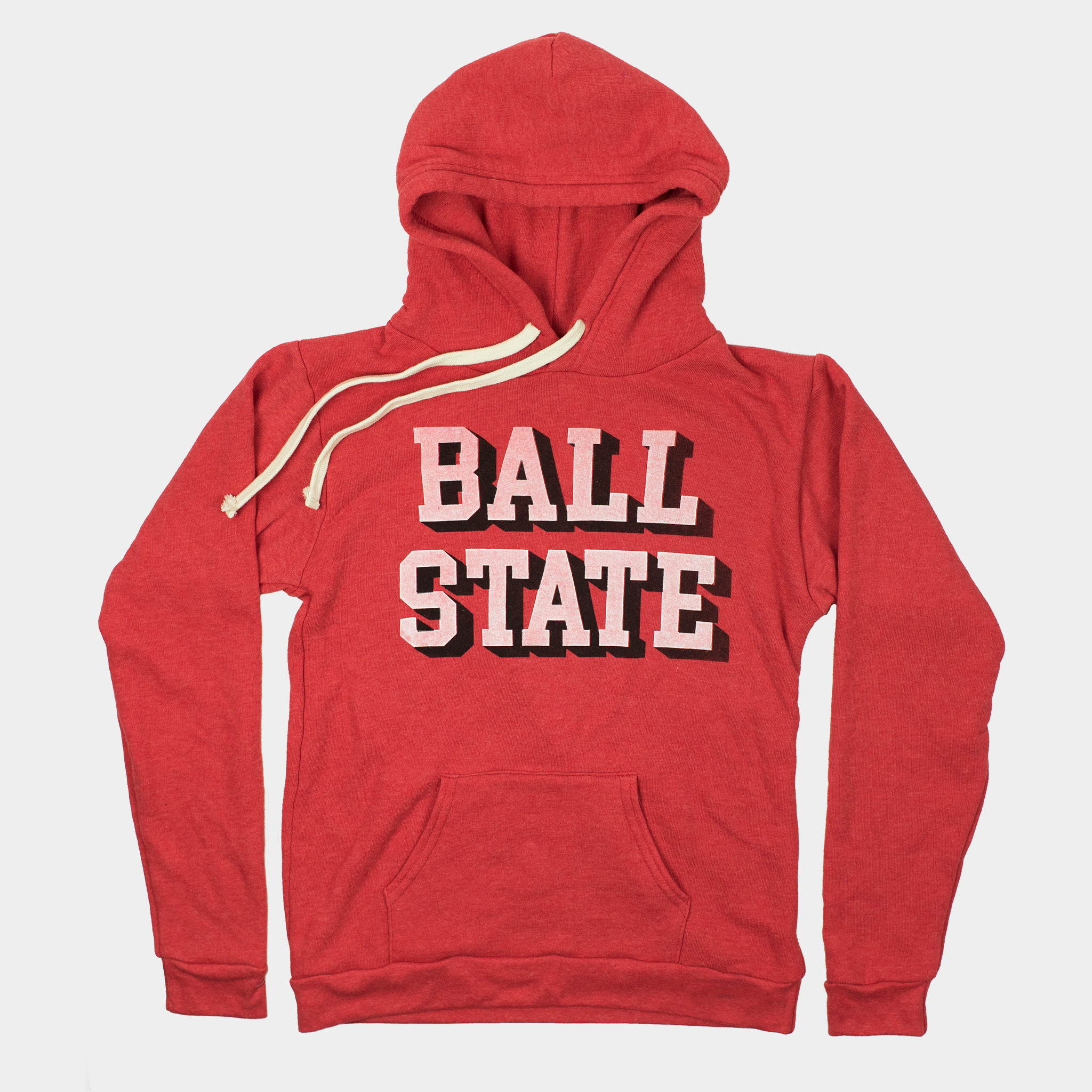 Ball State Drop Shadow Vintage Hoodie T-Shirts, Sweatshirt | CoreVibeTees.com