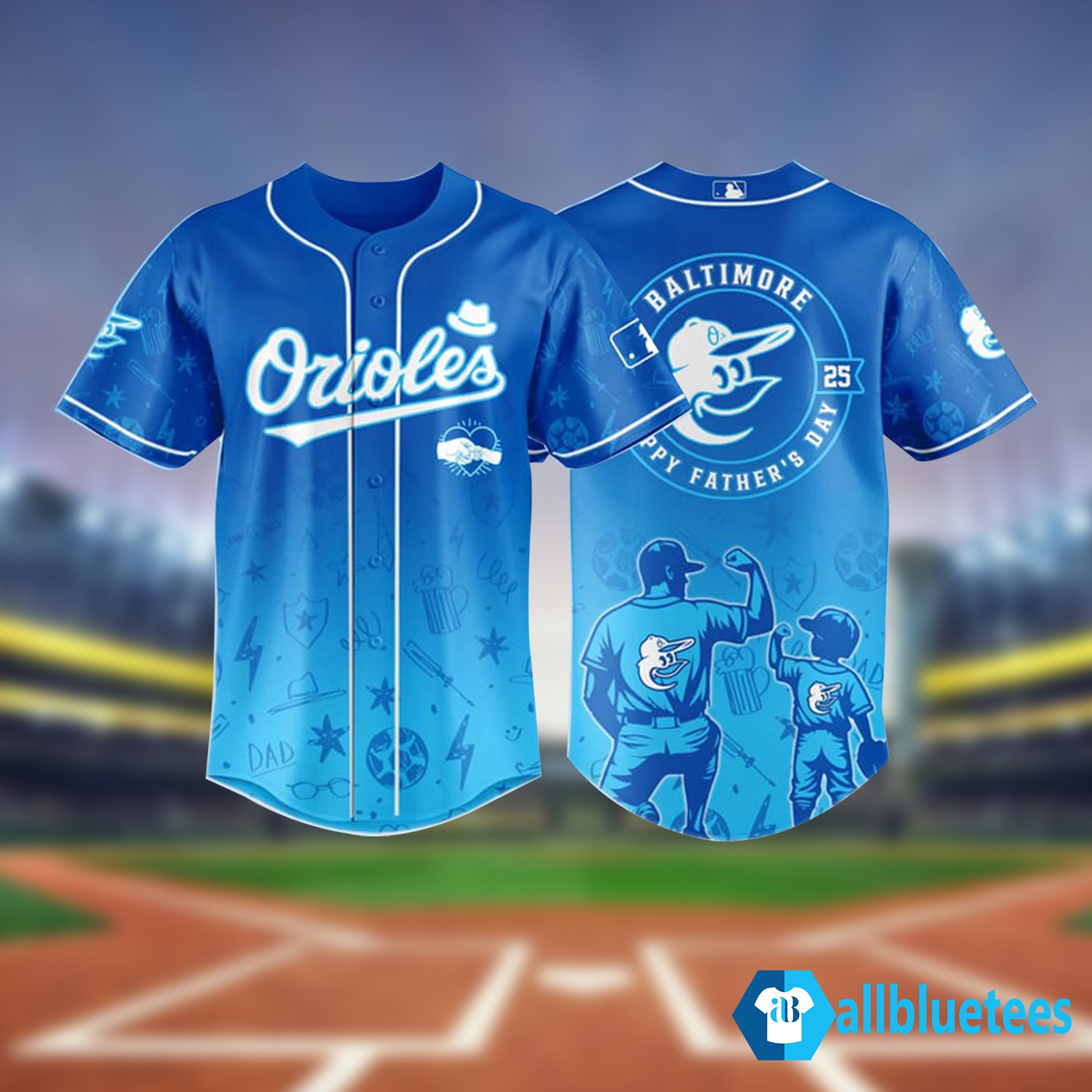 Baltimore Happy Father’s Day Jersey 2025