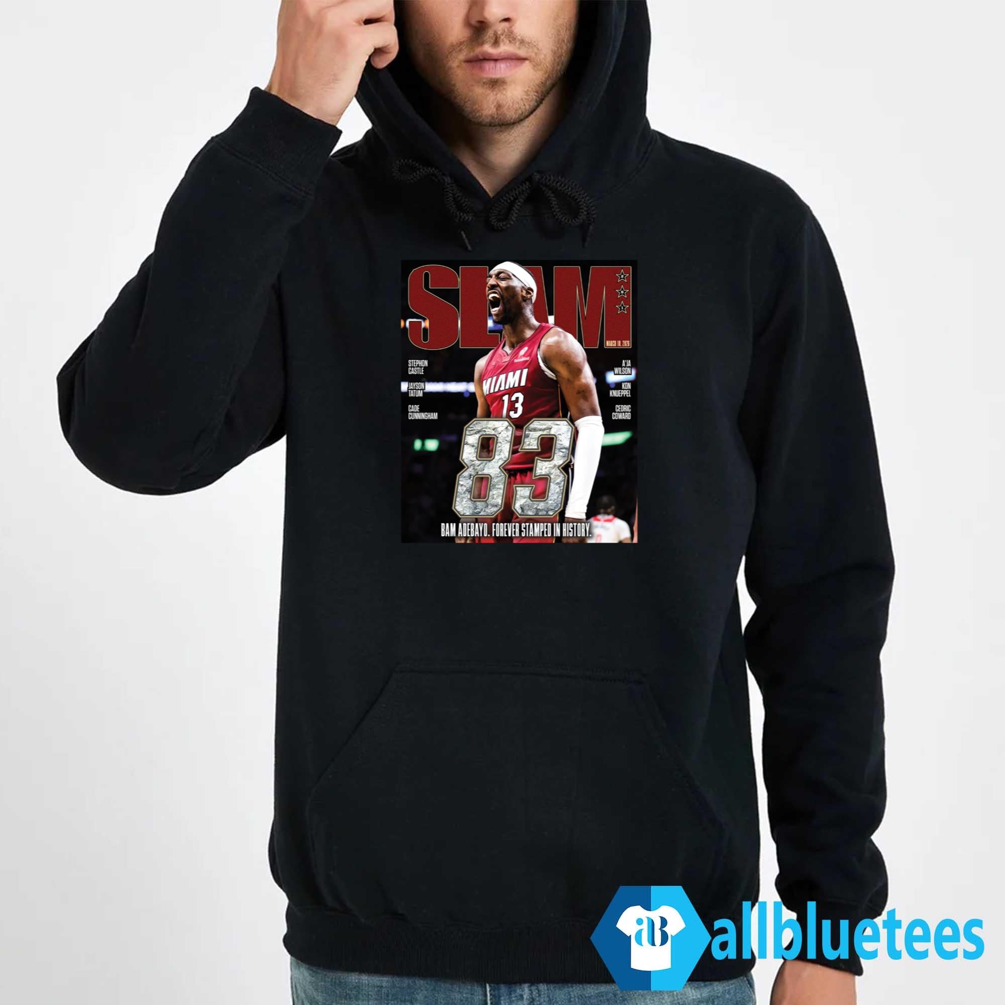 Bam Adebayo Forever Stamped In History Shirt