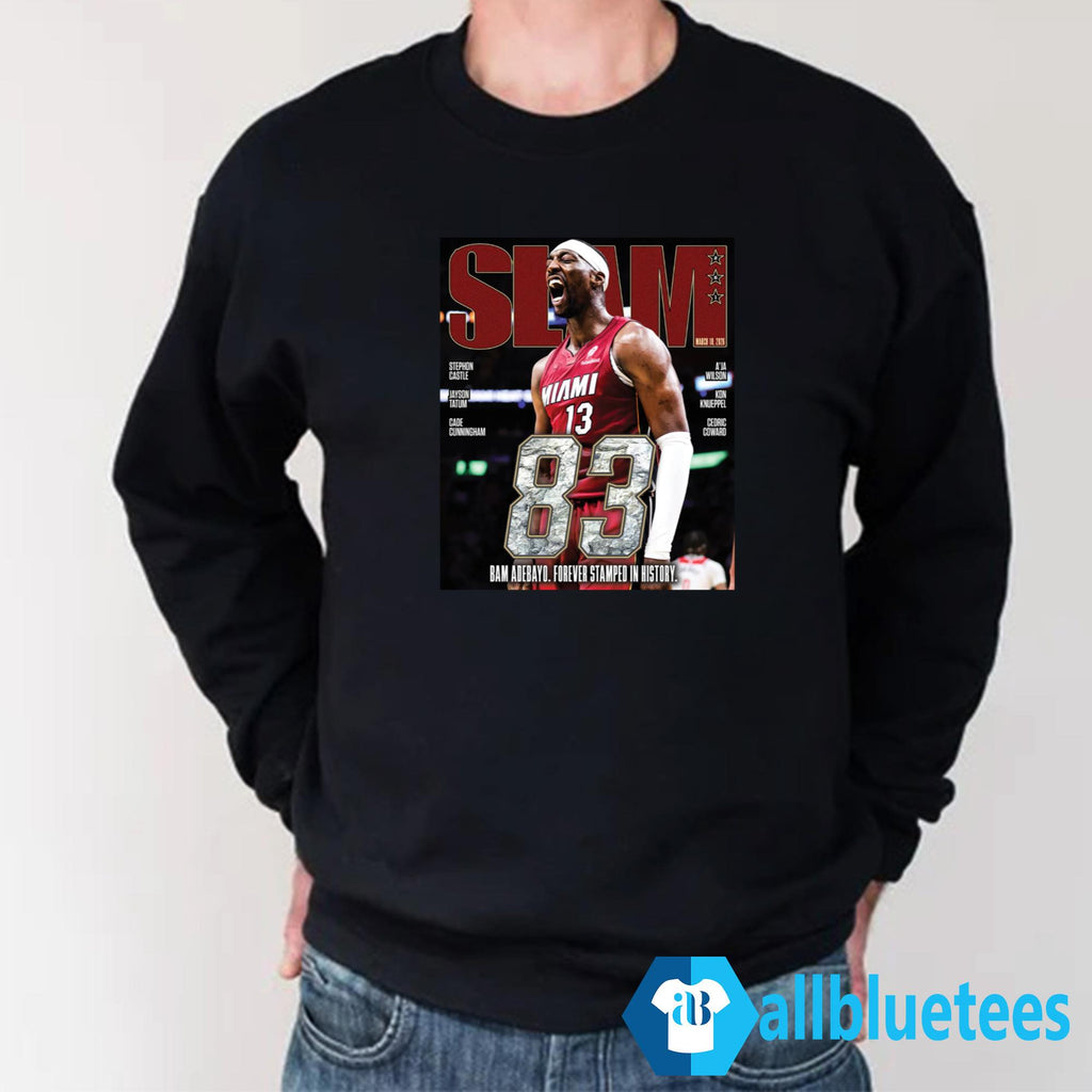 Bam Adebayo Forever Stamped In History Shirt