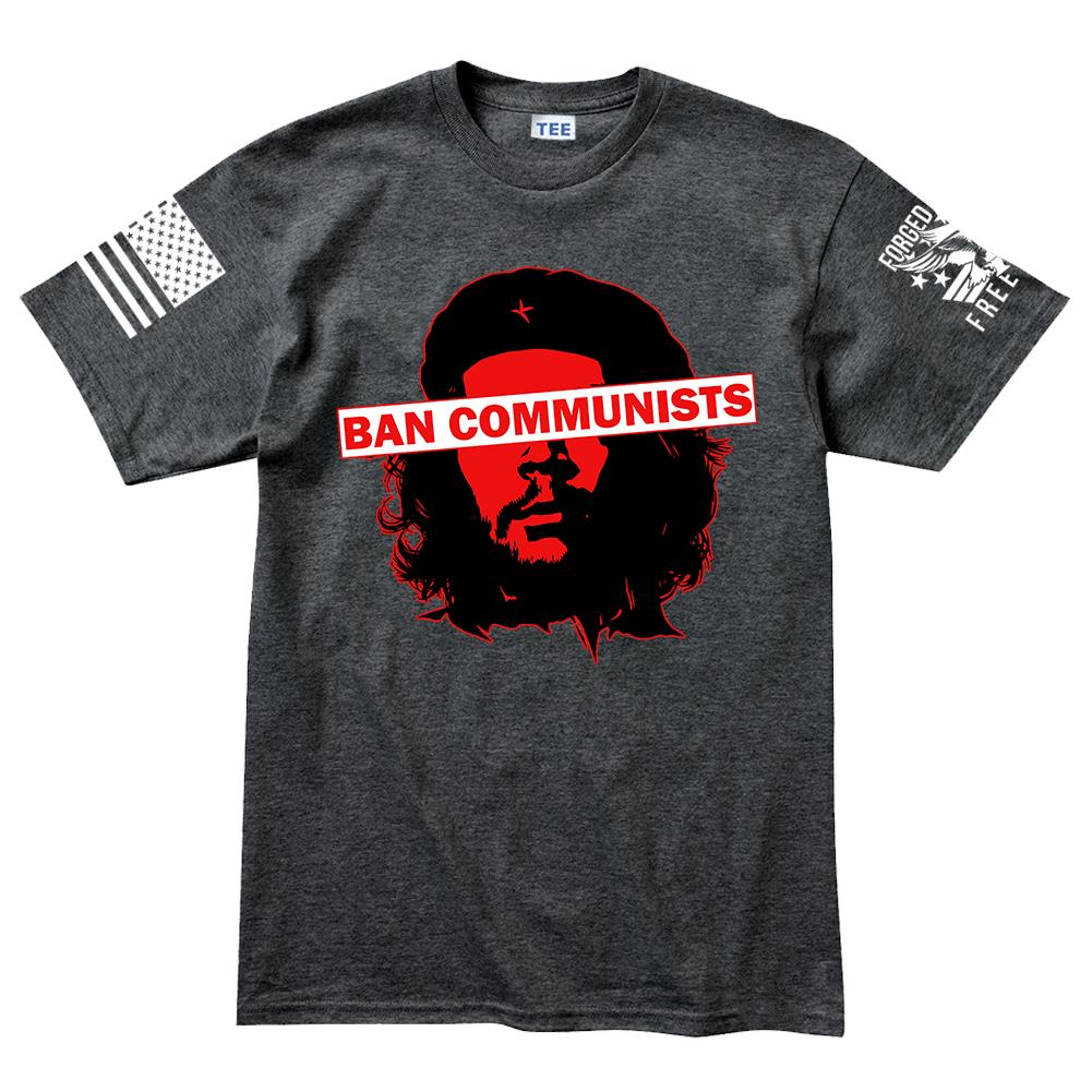 Ban Communists Men's T-shirt Hoodie, Sweatshirt | CoreVibeTees.com (Image 2)