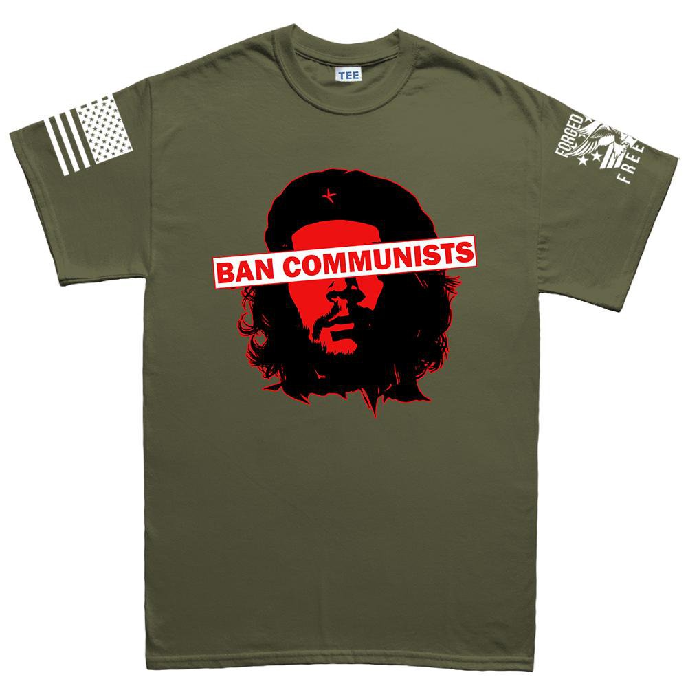 Ban Communists Men's T-shirt Hoodie, Sweatshirt | CoreVibeTees.com (Image 4)