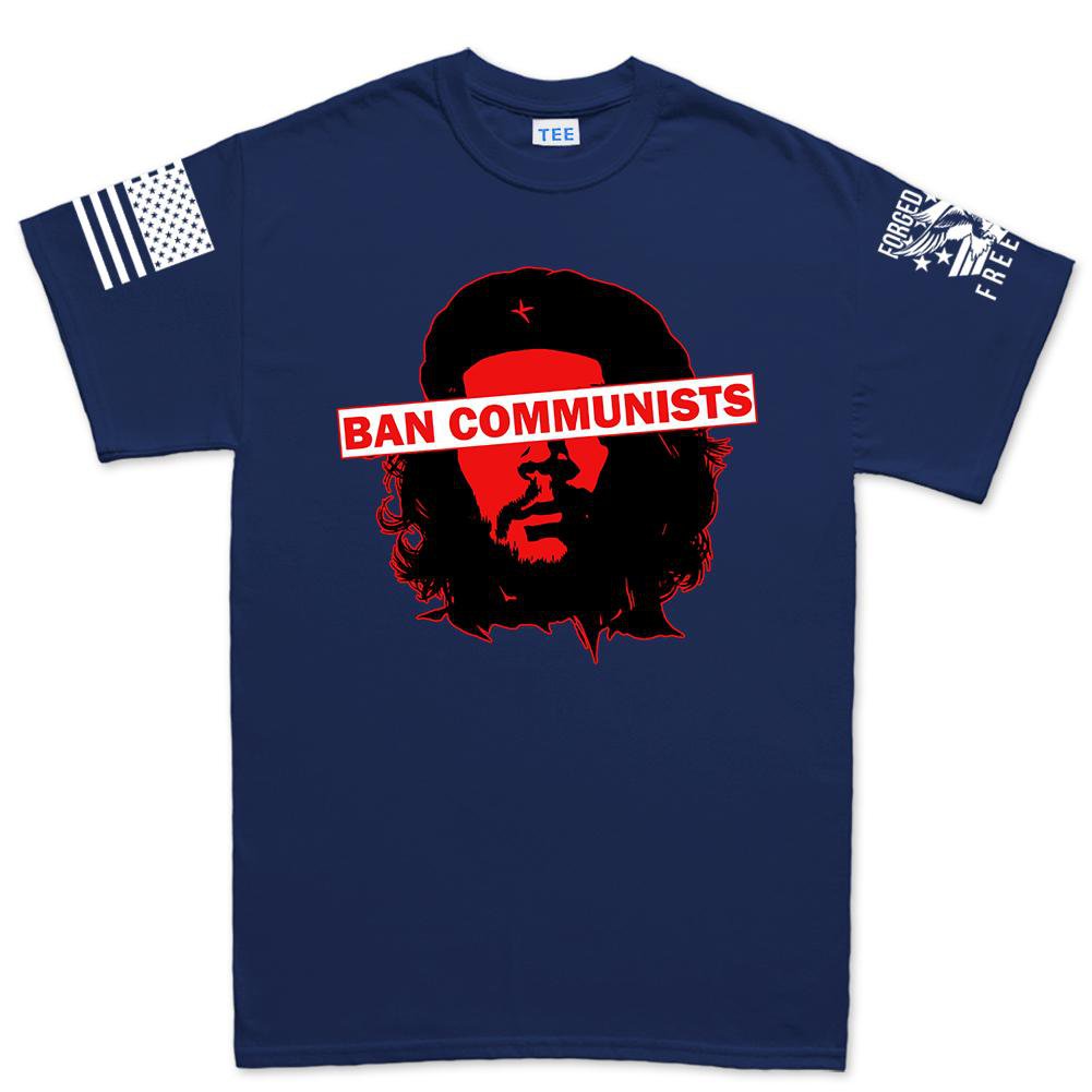 Ban Communists Men's T-shirt Hoodie, Sweatshirt | CoreVibeTees.com (Image 5)