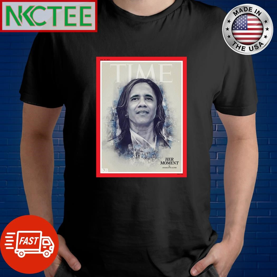 Barack Obama Kamala Harris Time Her Moment shirt