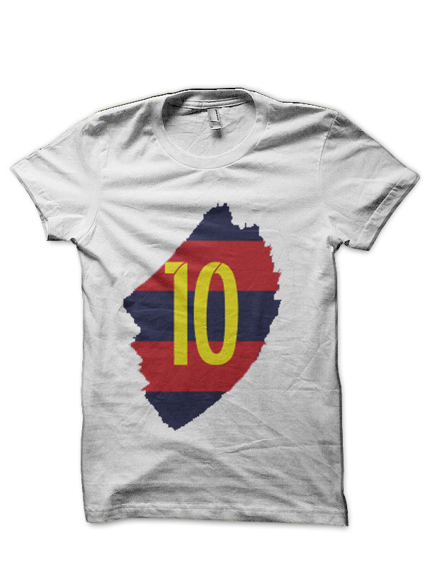 Barcelona Messi Lionel Inside White T-Shirt Hoodie, Sweatshirt | CoreVibeTees.com