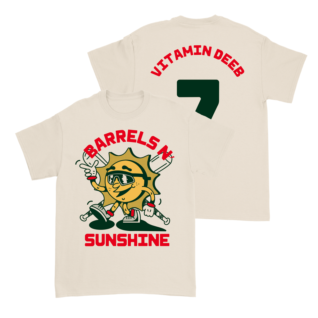 Michael Deeb - Barrels N' Sunshine T-Shirt Hoodie, Sweatshirt | CoreVibeTees.com (Image 1)