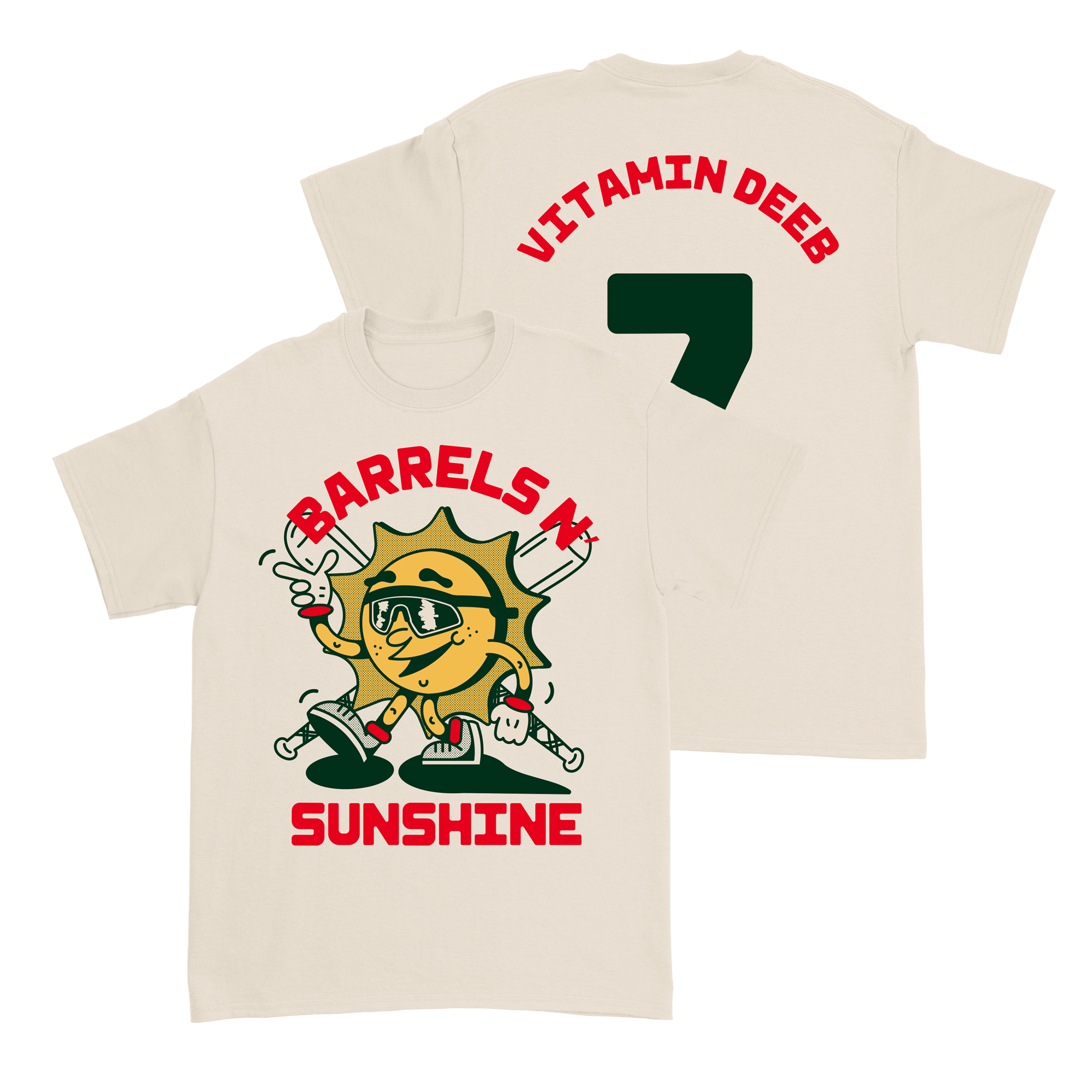 Michael Deeb - Barrels N' Sunshine T-Shirt Hoodie, Sweatshirt | CoreVibeTees.com (Image 1)
