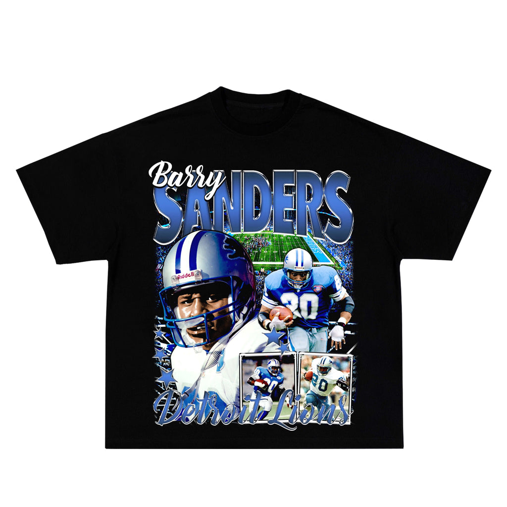 Barry Sanders Tee Hoodie, Sweatshirt | CoreVibeTees.com (Image 2)