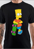 Bart Simpson Black T-Shirt Hoodie, Sweatshirt | CoreVibeTees.com
