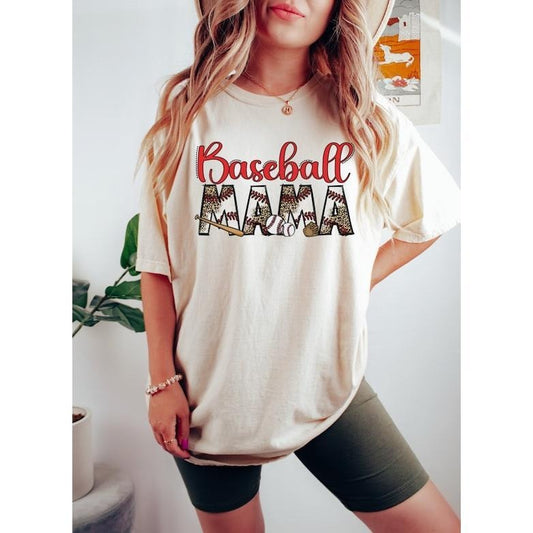 Baseball Mama Thirt, Baseball Mama Tee, Sports Mom