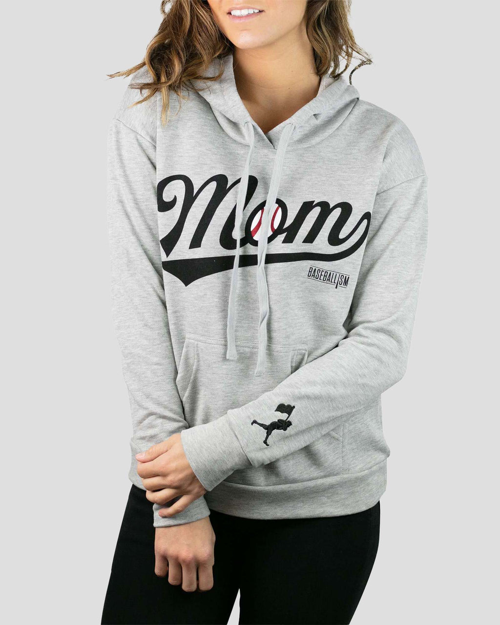 Baseball Mom Women's Hoodie T-Shirts, Sweatshirt | CoreVibeTees.com (Image 1)