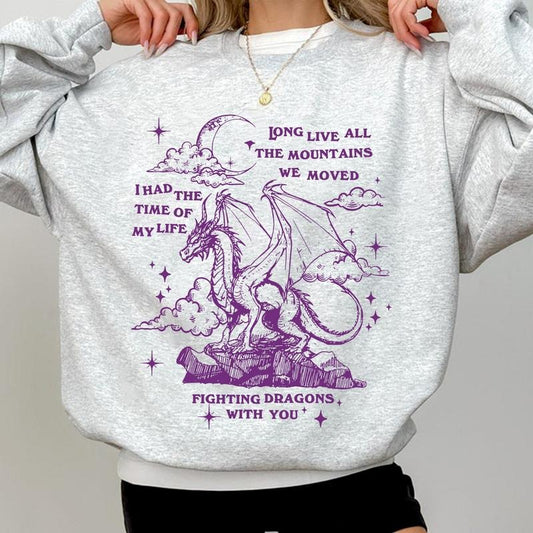 Basgiath War College Shirt, Fourth Ring Dragon Rider T-Shirt, Bookish Sweatshirt, Purple Rider Shirt, Violet Sorrengail