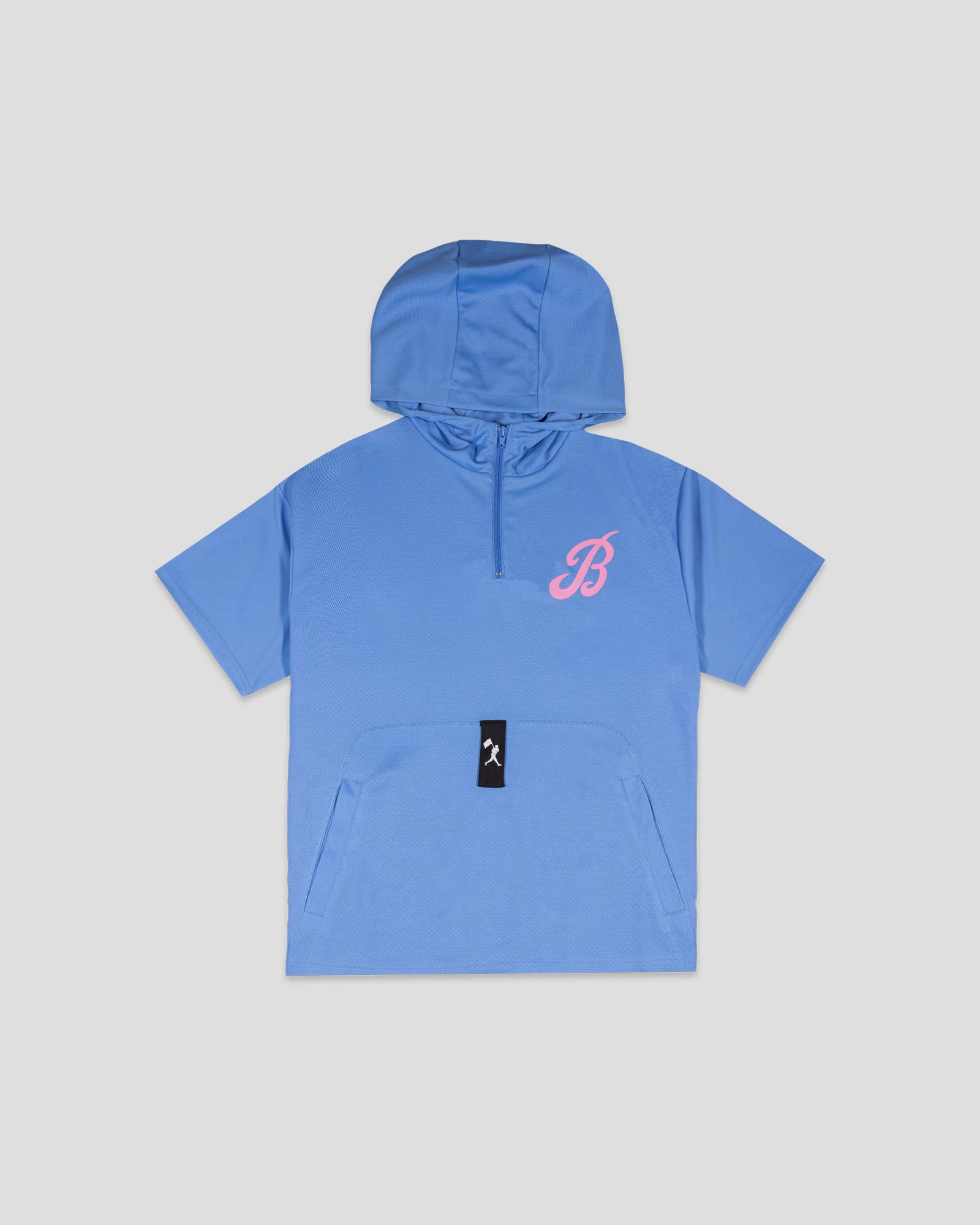 Bat Bros BP Hooded Tee (Cotton Candy) - Youth Hoodie, Sweatshirt | CoreVibeTees.com (Image 1)