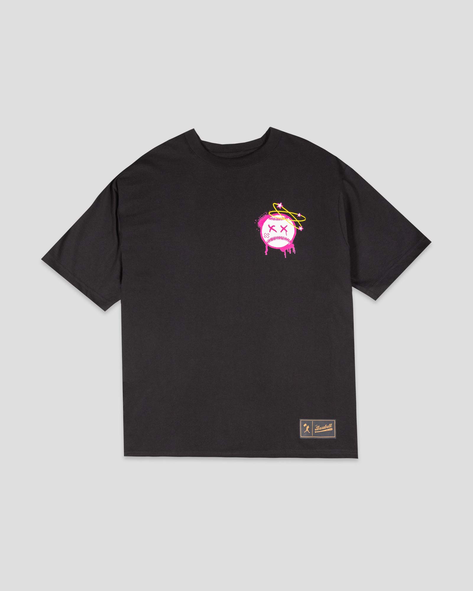 Bat Bros Bad Day Oversized T-Shirt (Black) Hoodie, Sweatshirt | CoreVibeTees.com (Image 2)