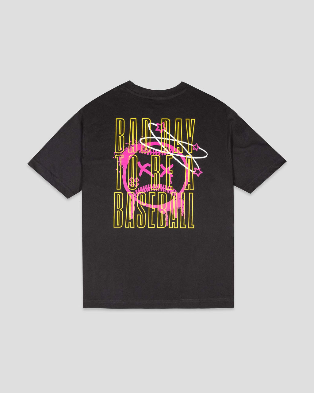 Bat Bros Bad Day Oversized T-Shirt (Black) Hoodie, Sweatshirt | CoreVibeTees.com (Image 1)