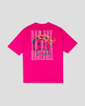 Bat Bros Bad Day Oversized T-Shirt (Pink) Hoodie, Sweatshirt | CoreVibeTees.com (Image 1)