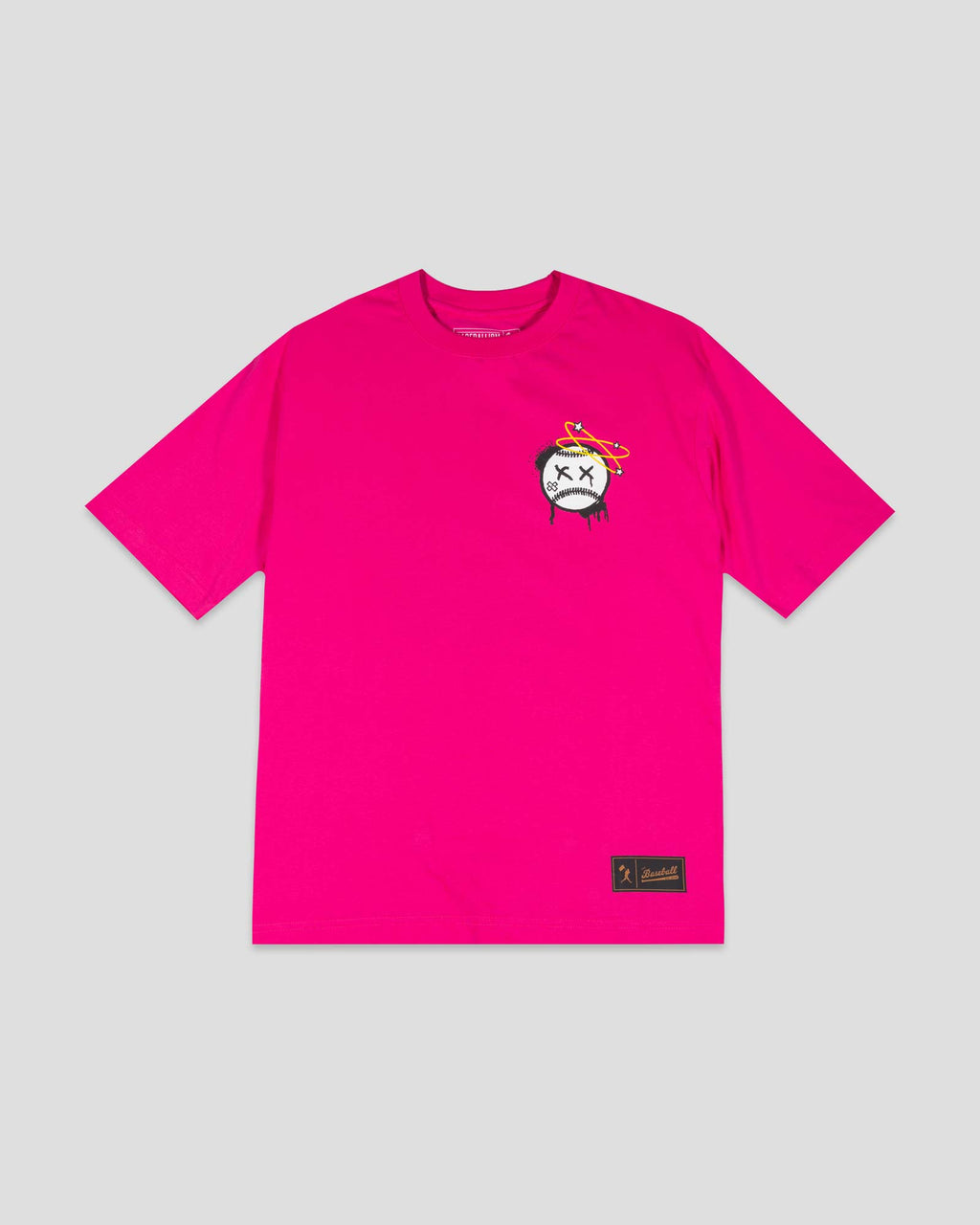 Bat Bros Bad Day Oversized T-Shirt (Pink) Hoodie, Sweatshirt | CoreVibeTees.com (Image 2)
