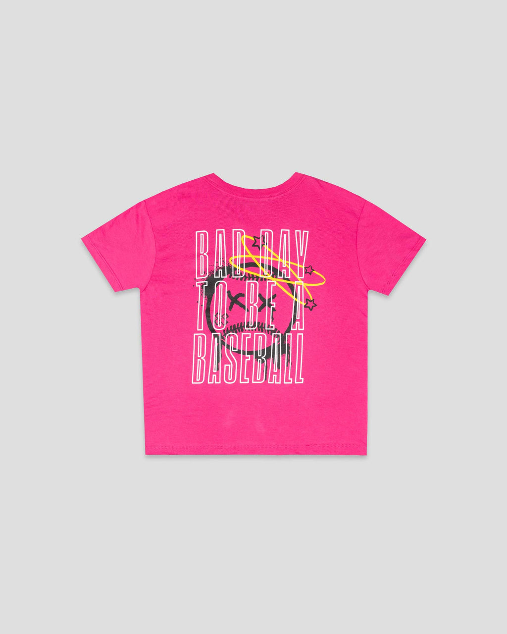 Bat Bros Bad Day T-Shirt (Pink) - Youth Hoodie, Sweatshirt | CoreVibeTees.com (Image 1)