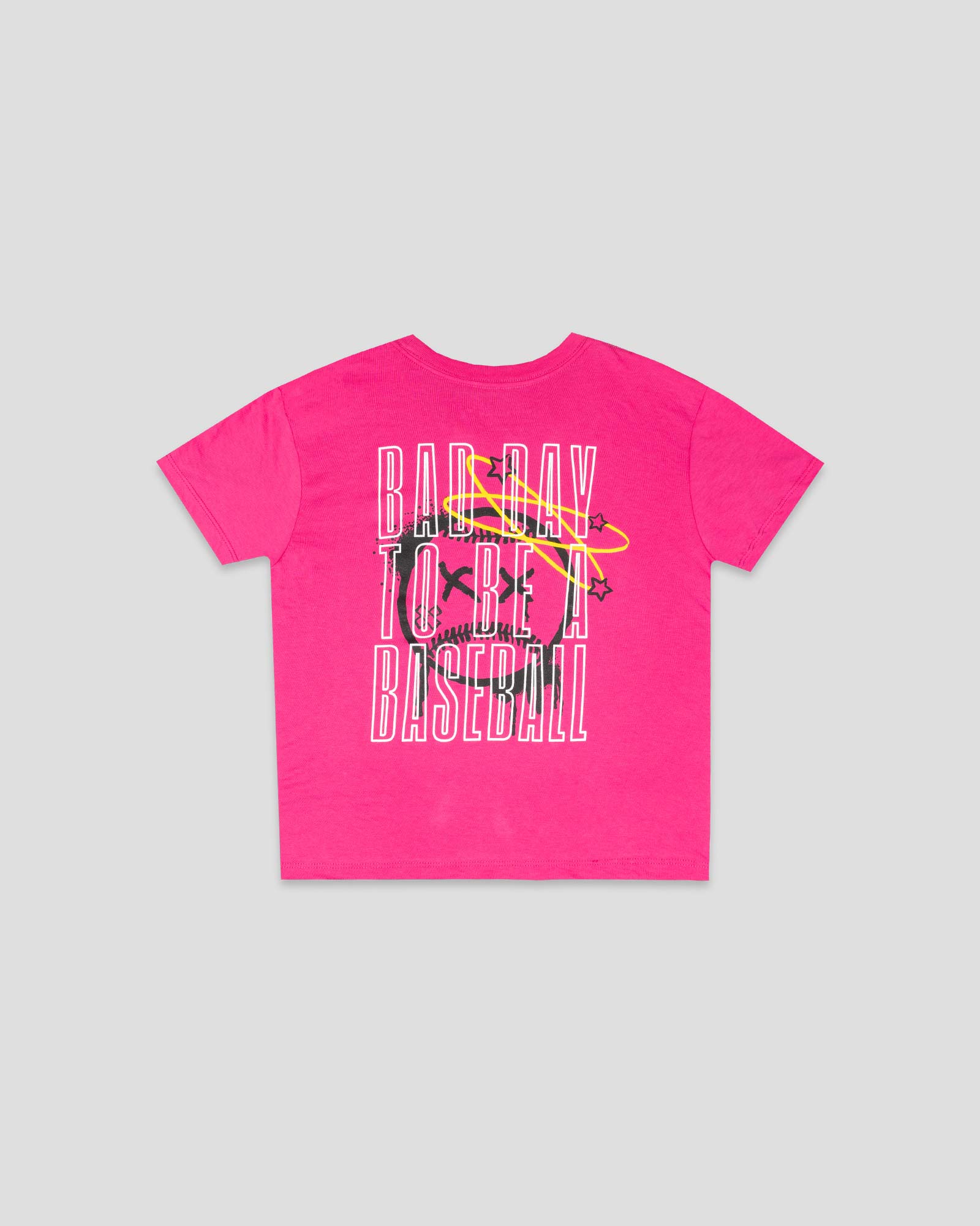 Bat Bros Bad Day T-Shirt (Pink) - Youth Hoodie, Sweatshirt | CoreVibeTees.com (Image 1)
