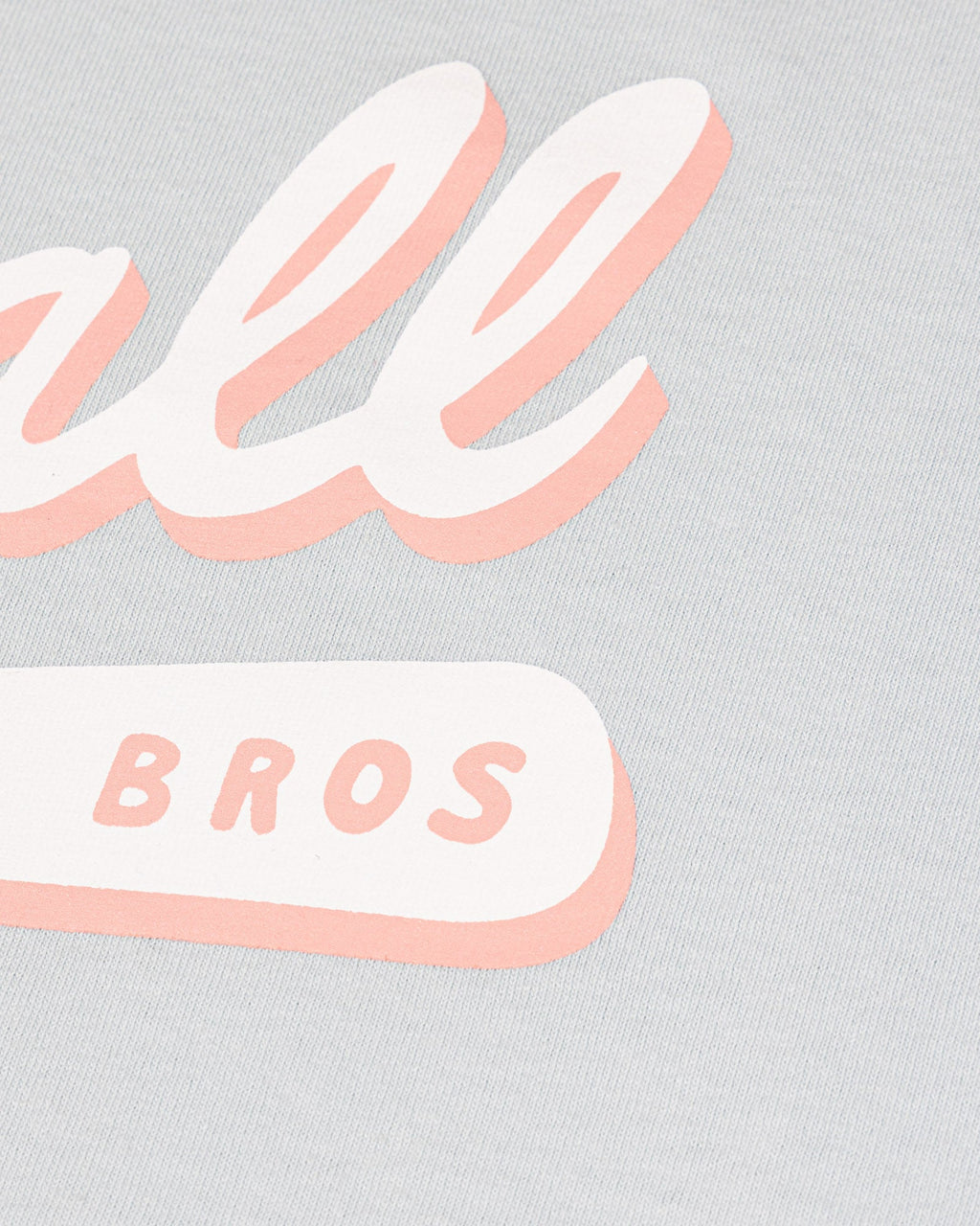 Bat Bros Script Oversized T-Shirt (Cotton Candy) Hoodie, Sweatshirt | CoreVibeTees.com (Image 2)
