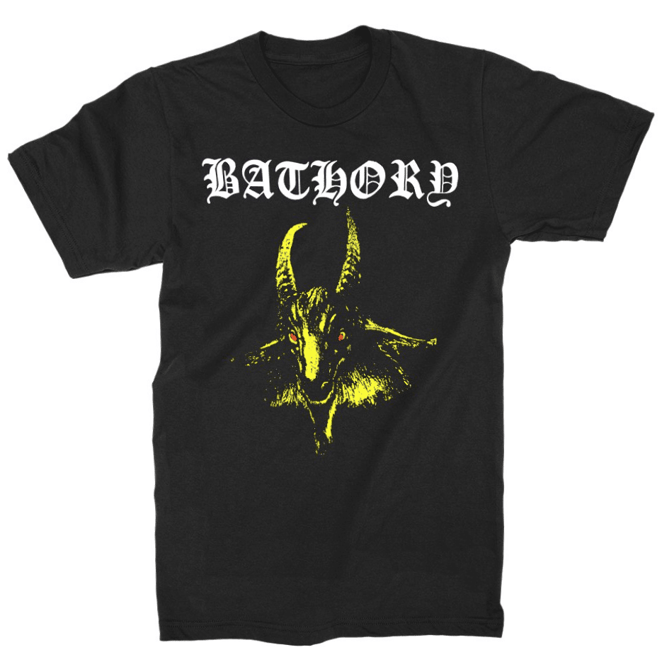 Bathory Yellow Goat T-Shirt Hoodie, Sweatshirt | CoreVibeTees.com (Image 1)