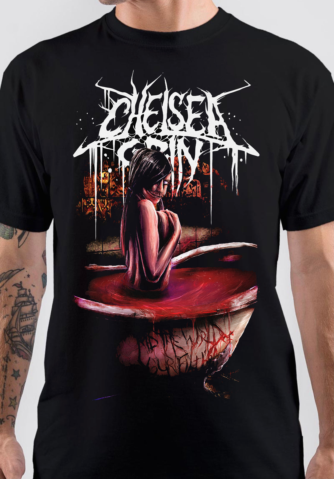 Bathtub Chelsea Grin T-Shirt Hoodie, Sweatshirt | CoreVibeTees.com