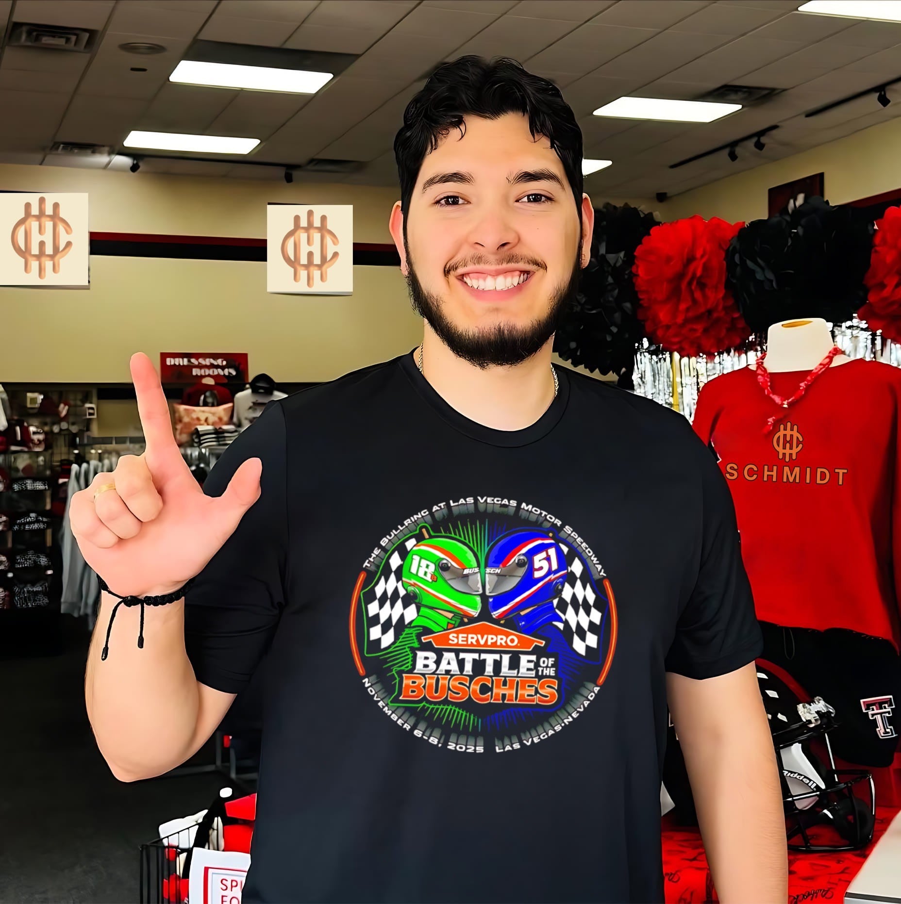 Battle of the Bushes Kyle Busch vs Brexton Busch Shirt