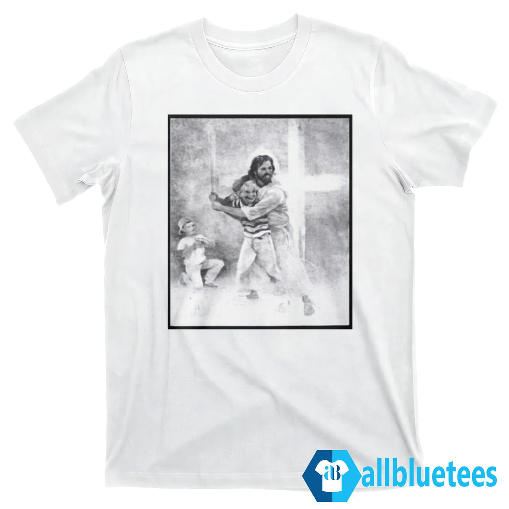 Be A Power Hitter With Jesus Shirt