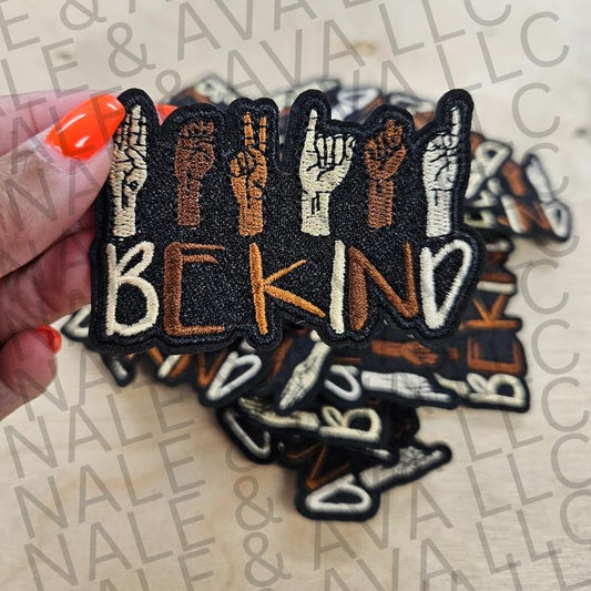 Be Kind Hat Patch (1 Patch)