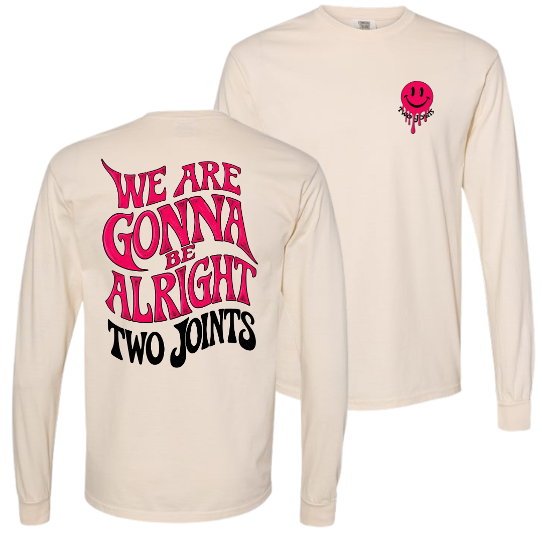 Be Alright Long Sleeve Tee Hoodie, Sweatshirt | CoreVibeTees.com