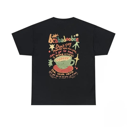 Beabadoobee Inspired Shirt - Deathbed I Make A Cup of Coffee For Your Head Unisex Heavy Cotton Tee, Birthdays Gifts For You Sweatshirt, Hoodie, Comfort Colors