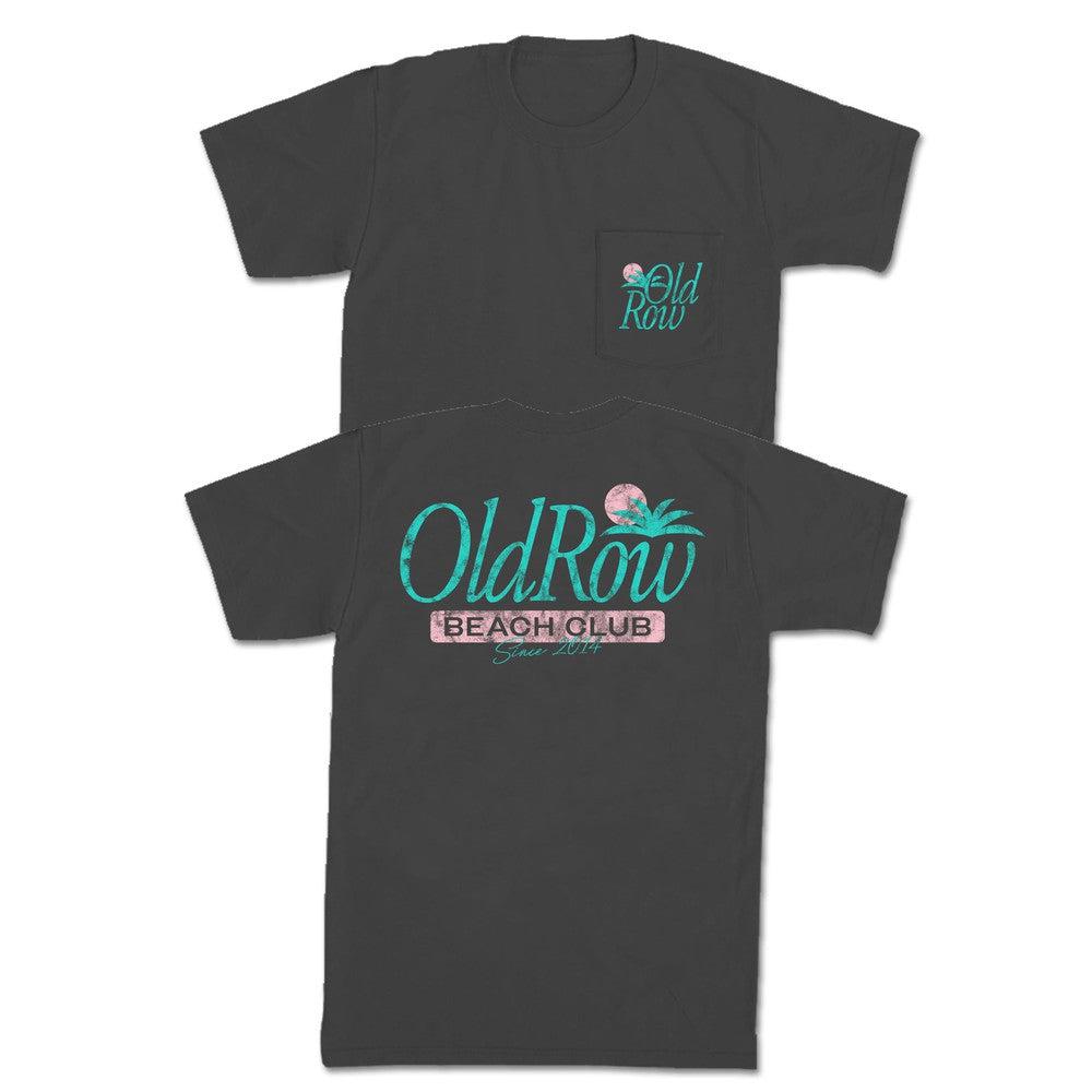 Old Row Beach Club 2.0 Pocket Tee Hoodie, Sweatshirt | CoreVibeTees.com (Image 1)