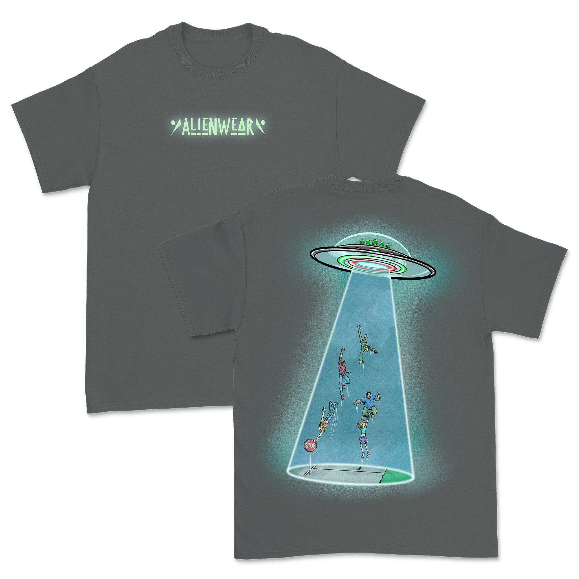 AlienWear - Beam Me Up T-Shirt Hoodie, Sweatshirt | CoreVibeTees.com (Image 1)