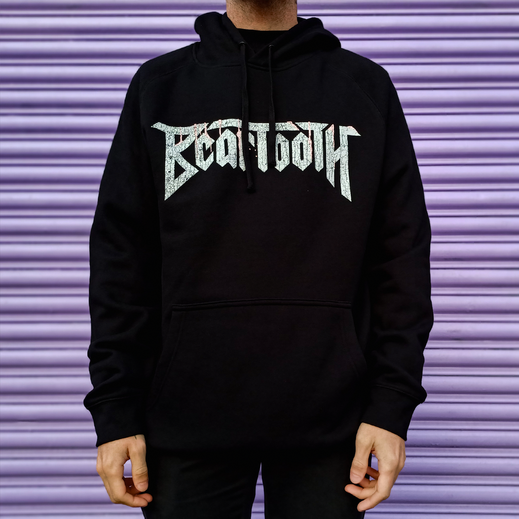 Spike Skull Hoodie (Black) T-Shirts, Sweatshirt | CoreVibeTees.com (Image 3)