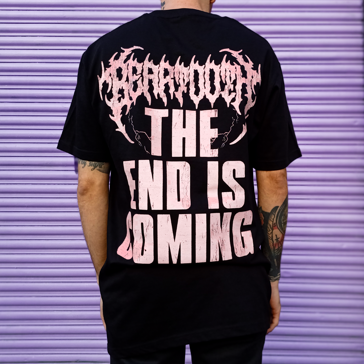 The End Is Coming Tee (Black) Hoodie, Sweatshirt | CoreVibeTees.com (Image 4)