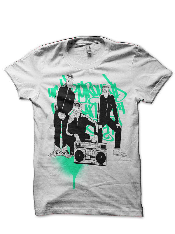 Beastie Boys White T-Shirt Style002 Hoodie, Sweatshirt | CoreVibeTees.com