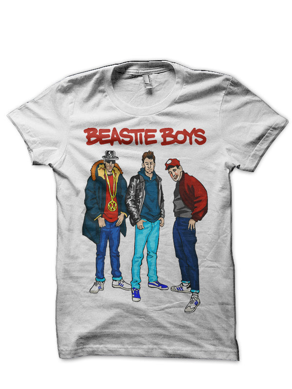 Beastie Boys White T-Shirt Style003 Hoodie, Sweatshirt | CoreVibeTees.com
