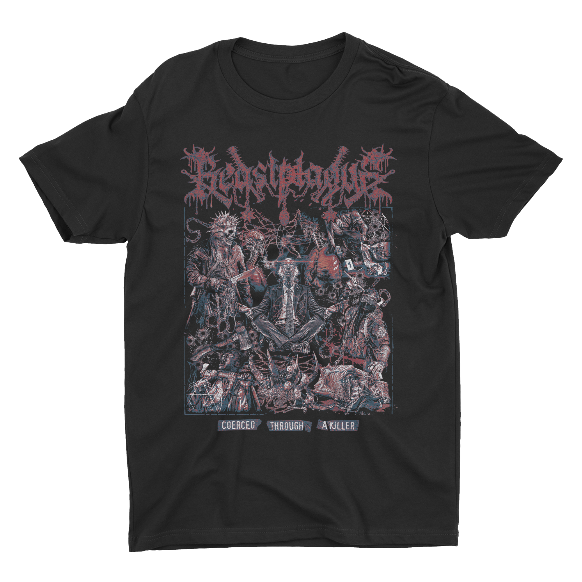 Beastplague - Coerced Through A Killer t-shirt Hoodie, Sweatshirt | CoreVibeTees.com