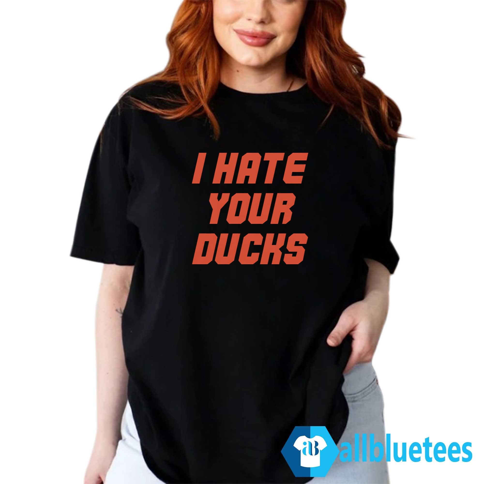 Beavers Troll I Hate Your Ducks Shirt