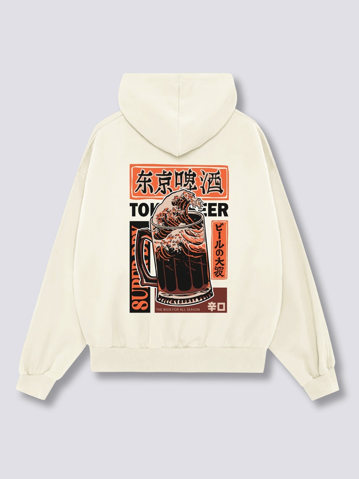 Beer Wave Hoodie T-Shirts, Sweatshirt | CoreVibeTees.com (Image 1)