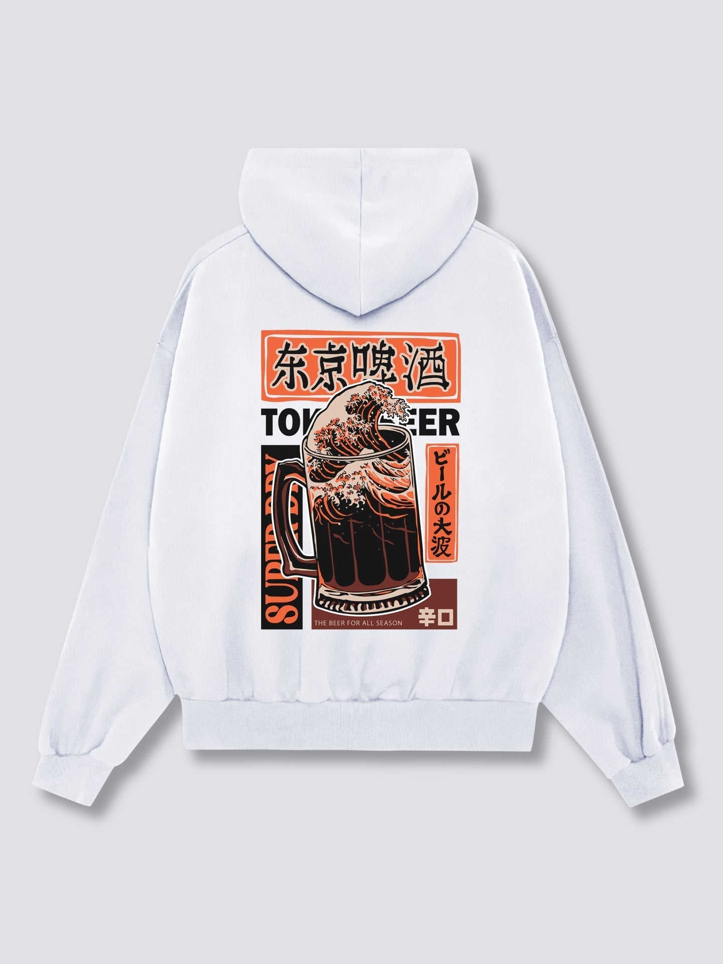 Beer Wave Hoodie T-Shirts, Sweatshirt | CoreVibeTees.com (Image 3)