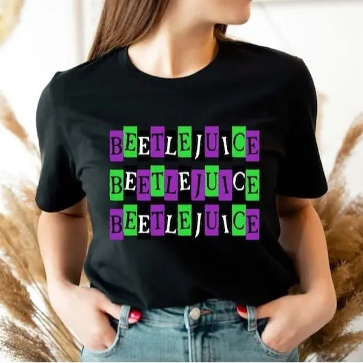Beetlejuice Shirt, Halloween T-shirt, Fall Shirt, Cute Halloween Shirt, Beetlejuice Tee, Halloween Party Shirt, Halloween Sweatshirt