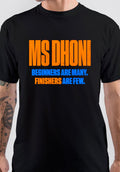 Beginners Are Many Finishers Are Few MS Dhoni T-Shirt Hoodie, Sweatshirt | CoreVibeTees.com